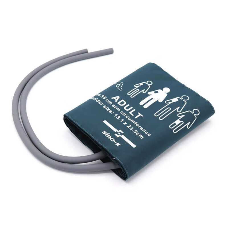 理邦科曼金科威通用迈瑞心电监护仪血压袖带成人臂带康泰儿童婴幼儿新生儿血压计医用加肥大腿绑带 成人大腿单管（46-66厘米臂围）