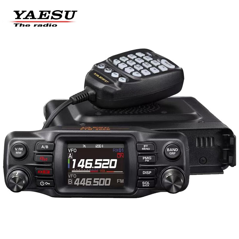 yaesu 八重洲新品ftm-200dr uv双段数字车载电台车台 100dr升级款