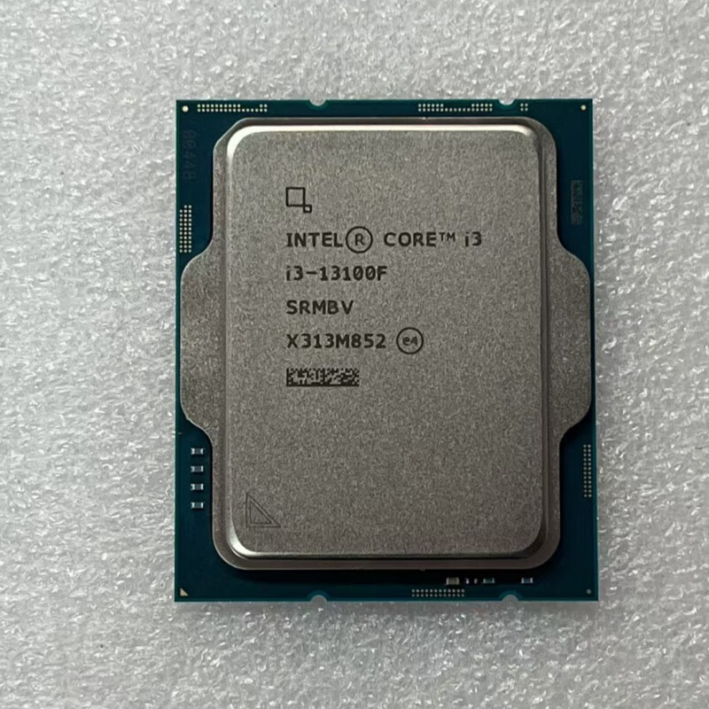 英特尔（Intel）i3 13100F 13100 i5 13400F 13490F 13600KF i7 13700F 13代CPU i3 13100F 全新散片 保3年