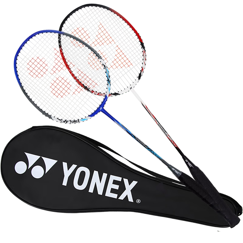 YONEX 尤尼克斯 NR7000I 羽毛球拍 红/蓝 对拍