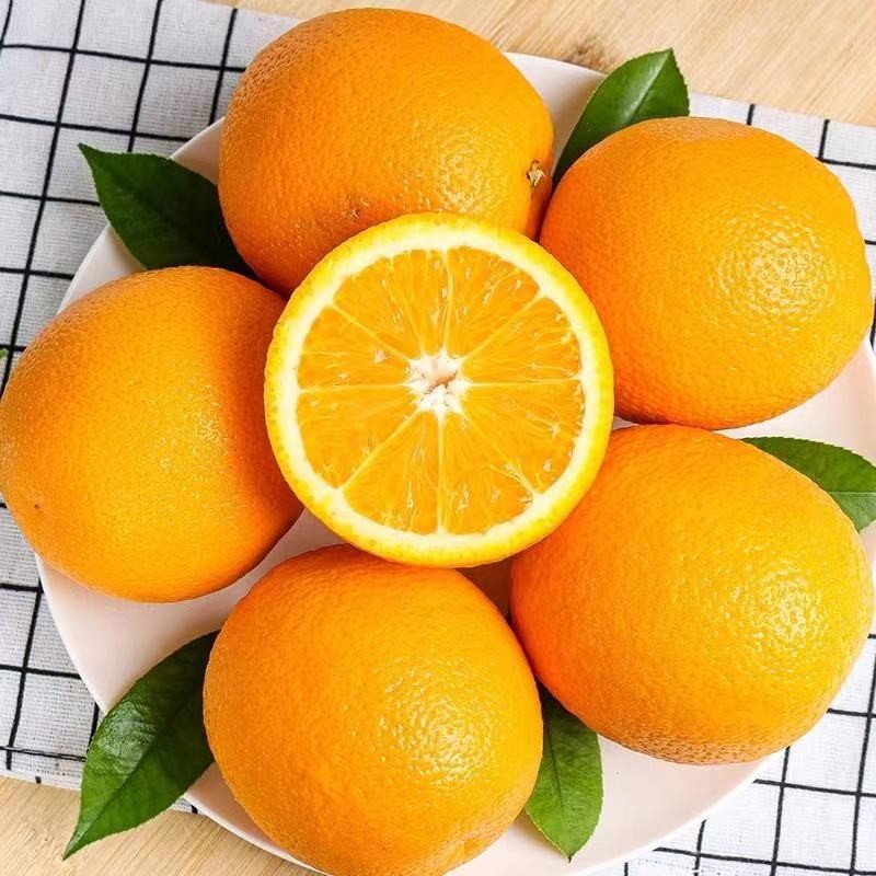 宝芝舫 新鲜现摘冰糖甜橙子皮薄当季新鲜水果手剥橙鲜甜橙子生鲜果类 新鲜橙子5斤装 中果