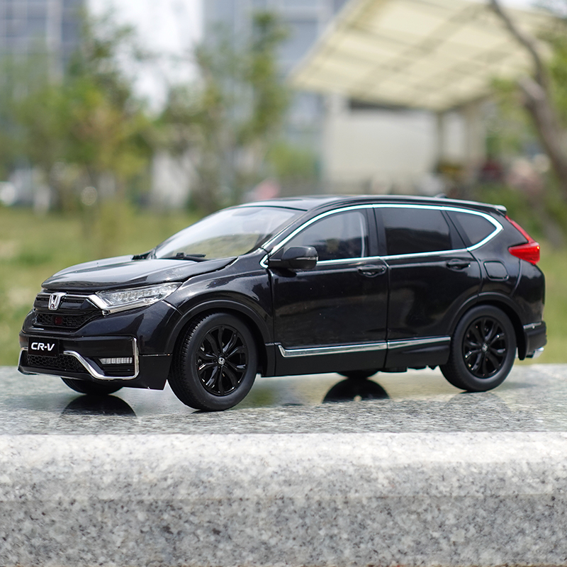 2021款crv,2021款本田crv脚踏板 原厂 1:18 2021款本田crv 黑爵士版 suv仿真合金汽车模型车模收藏