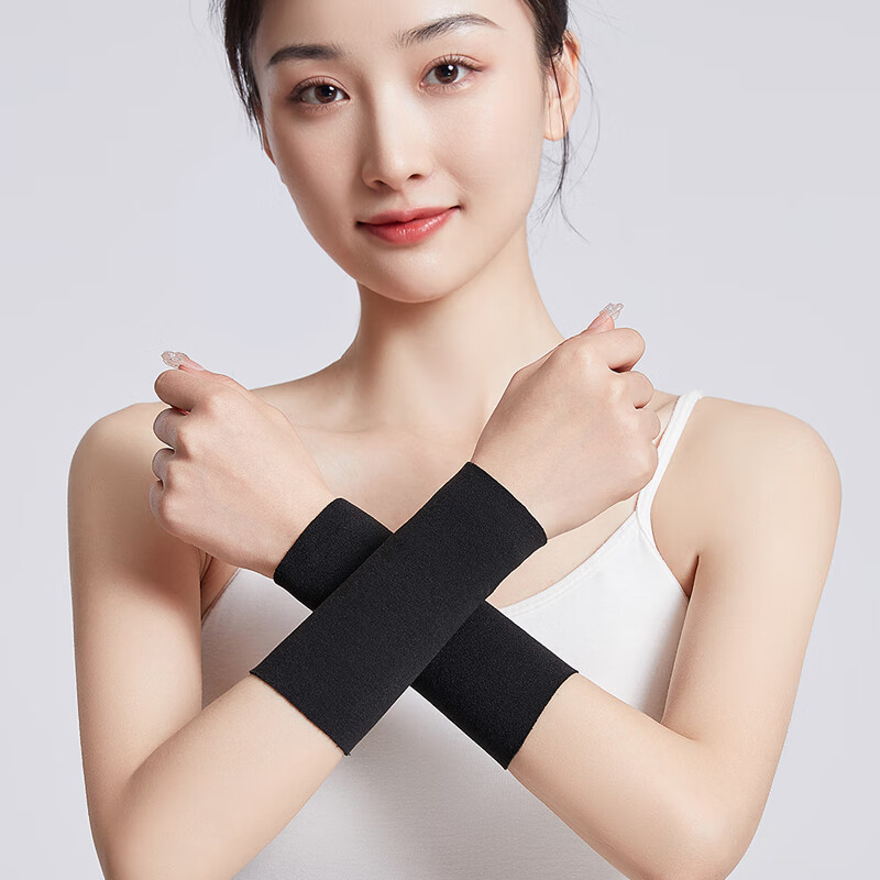 励阳夏季薄款德绒护肘护腕男女士保暖关节护胳膊护肘遮疤痕透气手臂套