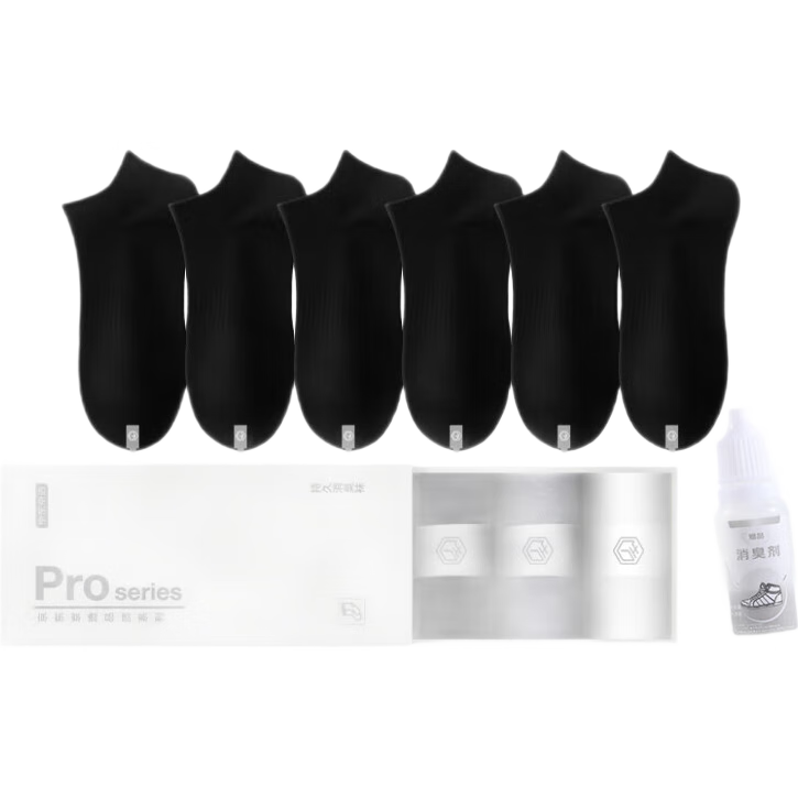 百亿补贴:京东京造 6双新疆棉抗菌中筒袜子92.7元拍3件(合30.9元/件)