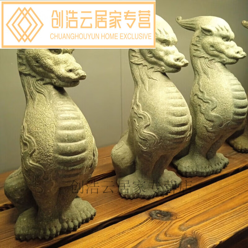 创京懿选五大瑞兽貔貅茶宠茶具茶盘居摆件雕摆件