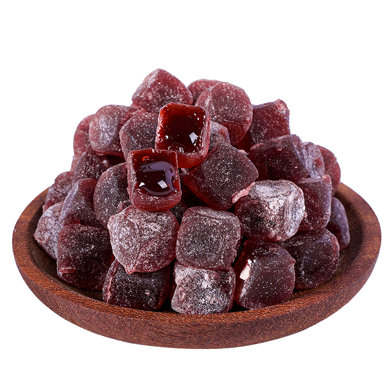 朗小贝甘草枇杷膏爆浆软糖果中老年零食胖大海薄荷润喉糖休闲小零食