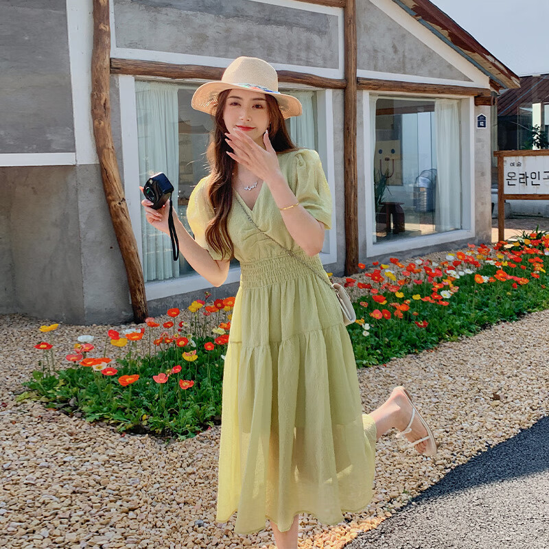 黄绿色 新款面料升级版 s 105斤内