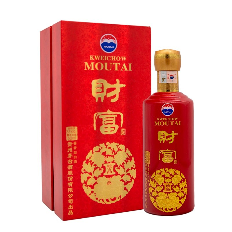 茅台(maotai)贵州茅台酒 财富酒 53度酱香型白酒 2014年 财富珍品
