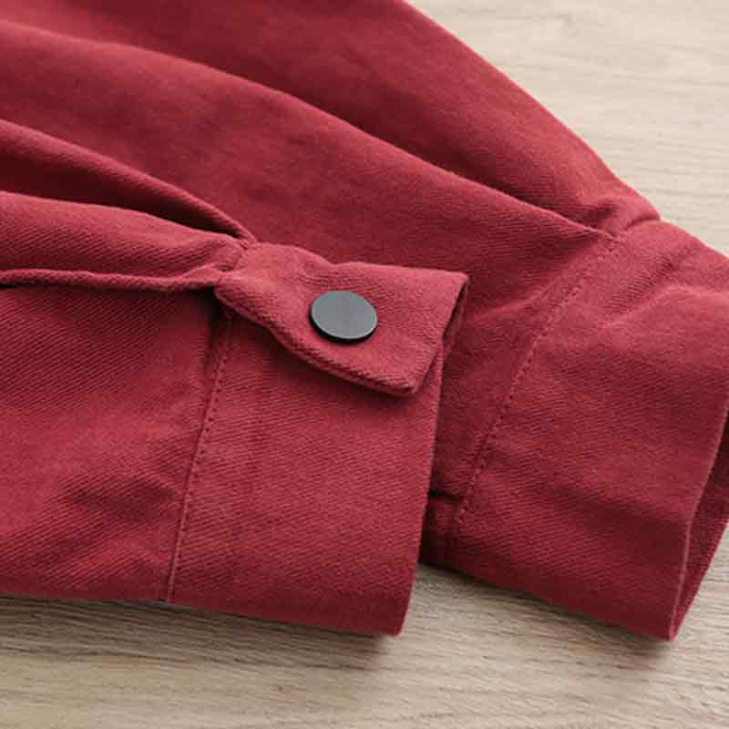 艾薇佳大码女装胖妹妹200斤春秋外套遮肚子显瘦上衣加肥加大连帽开衫 红色 3XL (建议170-200斤)