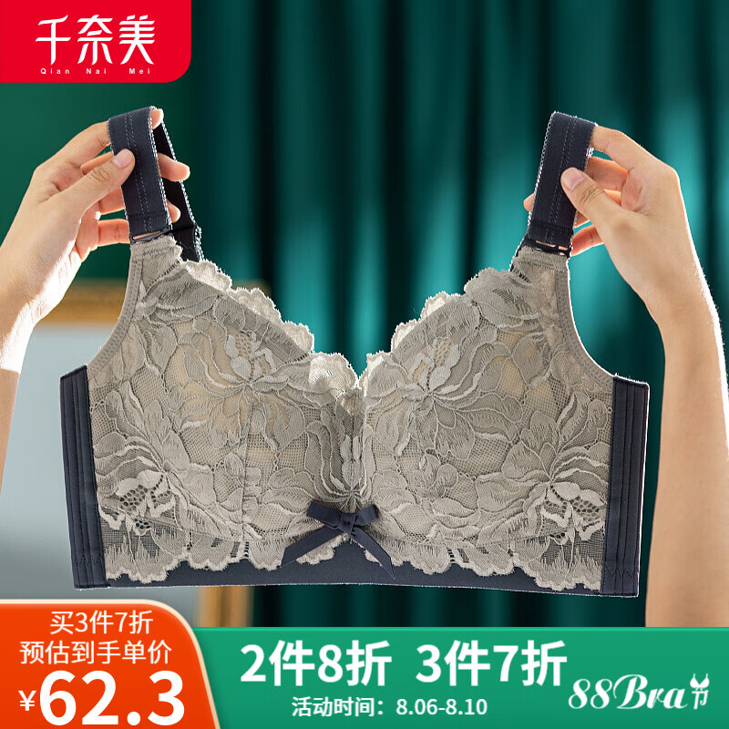 千奈美莫迪蓝80B文胸价格走势和用户评价