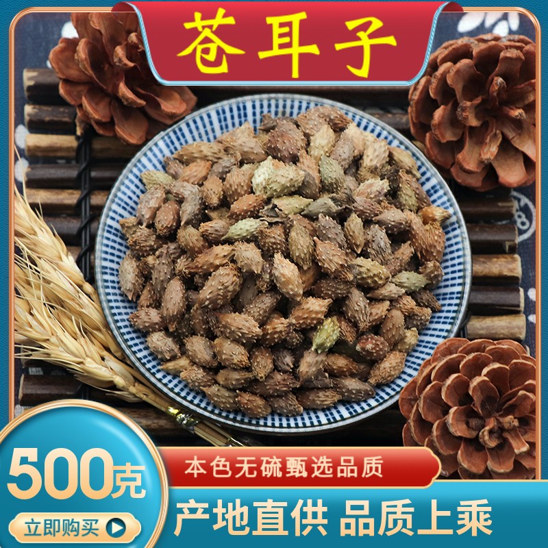 【优选】伟博 2021新货【官方旗舰】苍耳子500克 成熟苍刺头毛苍子胡