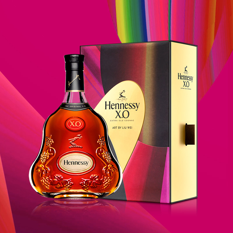 轩尼诗(hennessy)xo干邑白兰地  法国进口 洋酒 百乐廷 李察 詹姆士