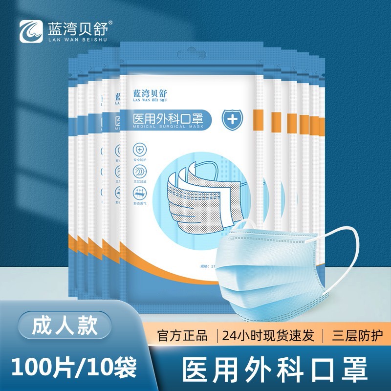 蓝湾贝舒口罩价格趋势及用户评价