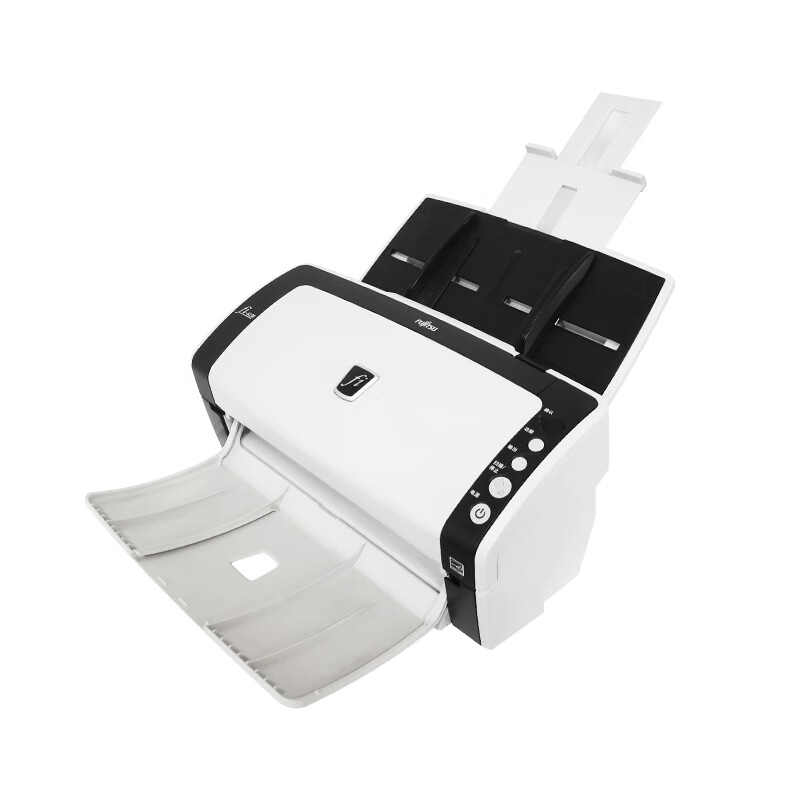 自动双面彩色高清高速快速连续a4文件票据证卡 富士通6130(35张/分钟)