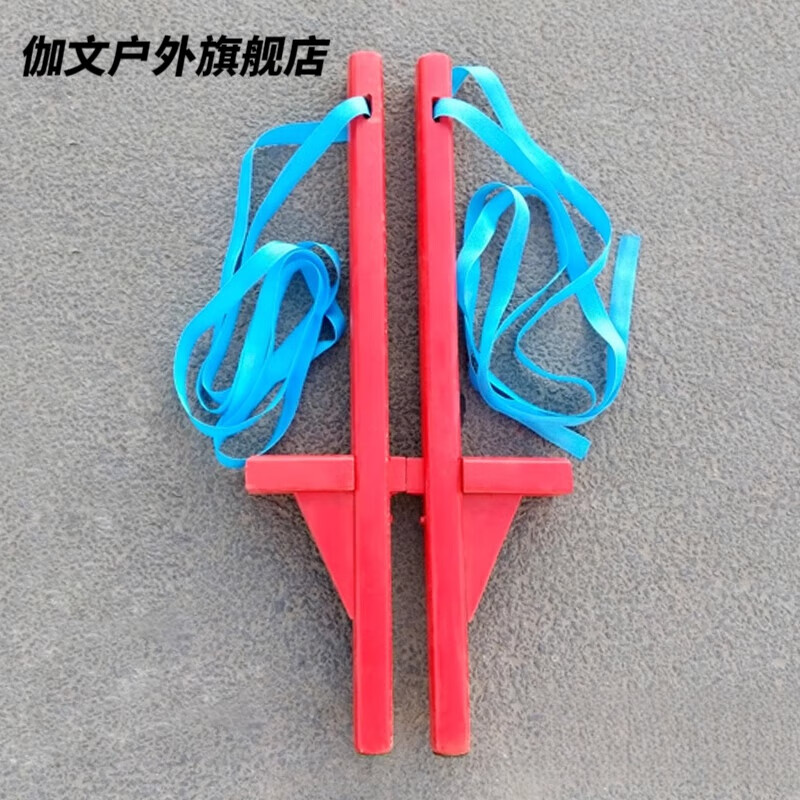 伽文高跷腿子绑腿高跷成人实木木质高跷儿童高跷木踩高跷民间传统高跷