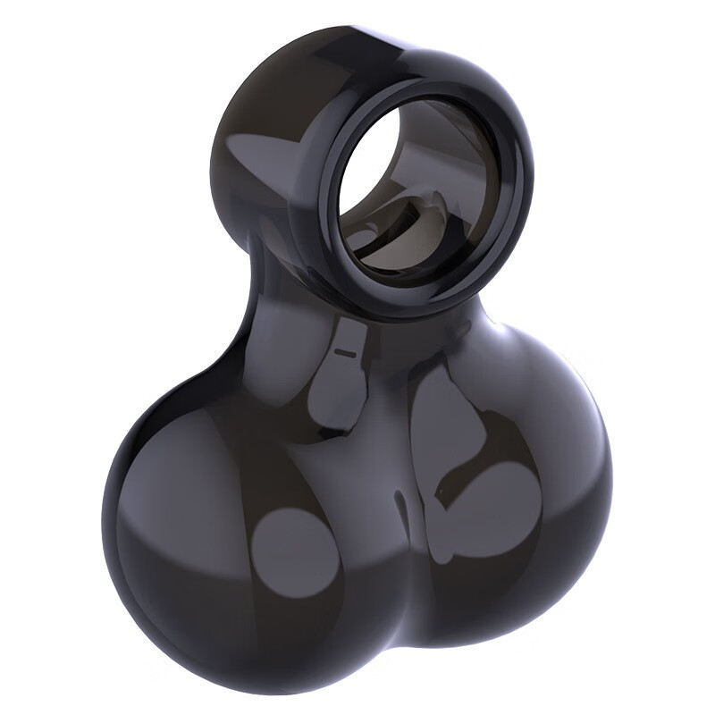 云曼 柔软锁精环sm男用物理锁精蛋蛋套 双重束精隂囊套 夫妻房事性