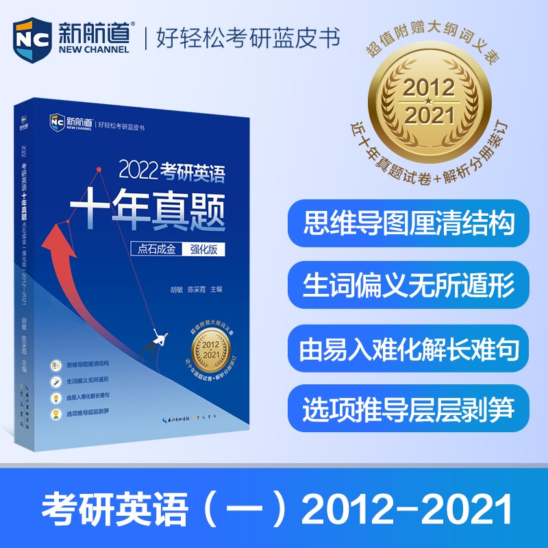 2023考研英语十年真题点石成金：强化版