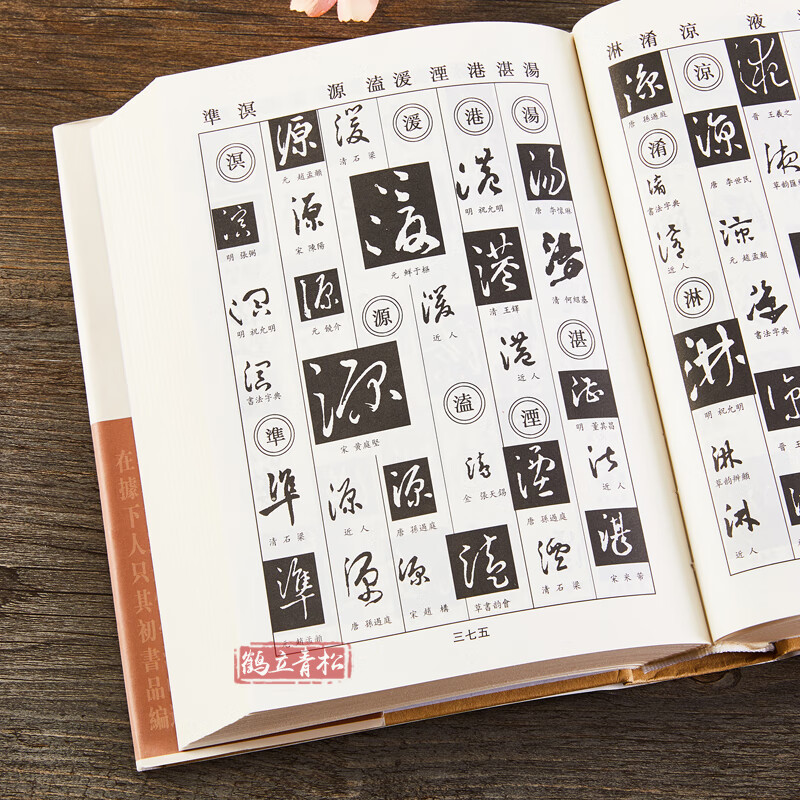 草书字典 书画家备 历代名家草书毛笔书法常用字字典字海工具书 大草