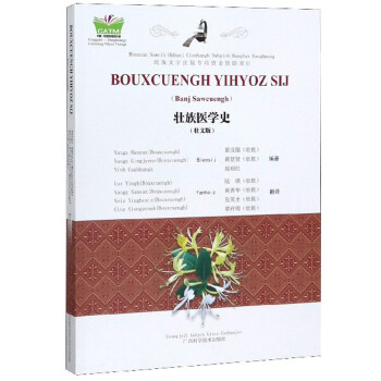 【正版】壮族医学史(壮文版) 中国东盟传统医药文库 黄汉儒,黄景贤,殷昭红,陆瑛,黄善才,危英才 广