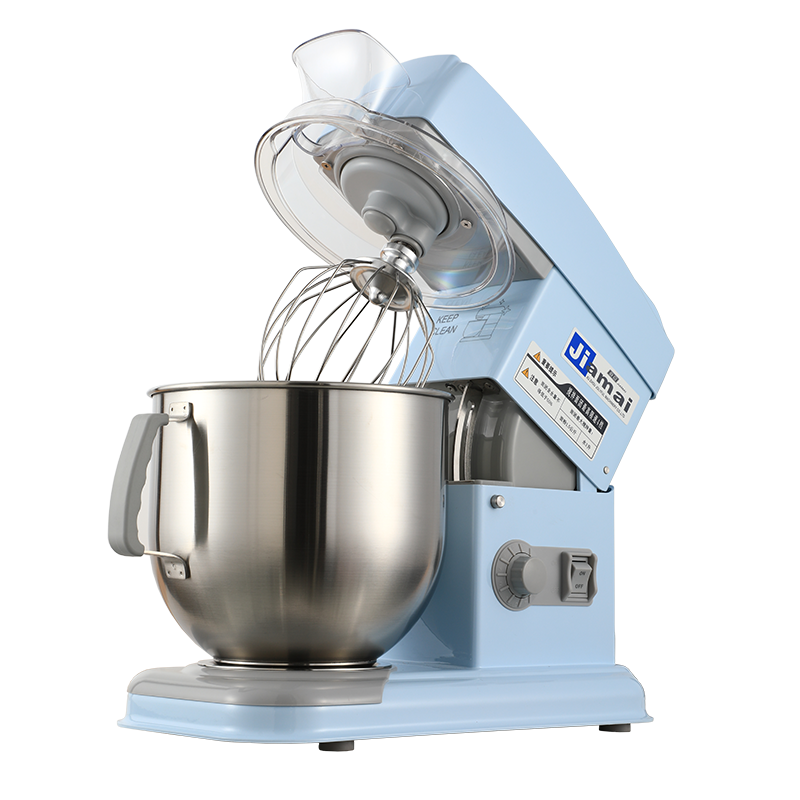 佳麦（JIAMAI） 佳麦厨师机家用多功能7LG揉面机商用搅拌机打蛋奶油和面机JM-7LG（机械版） 机械版-爱丽丝蓝