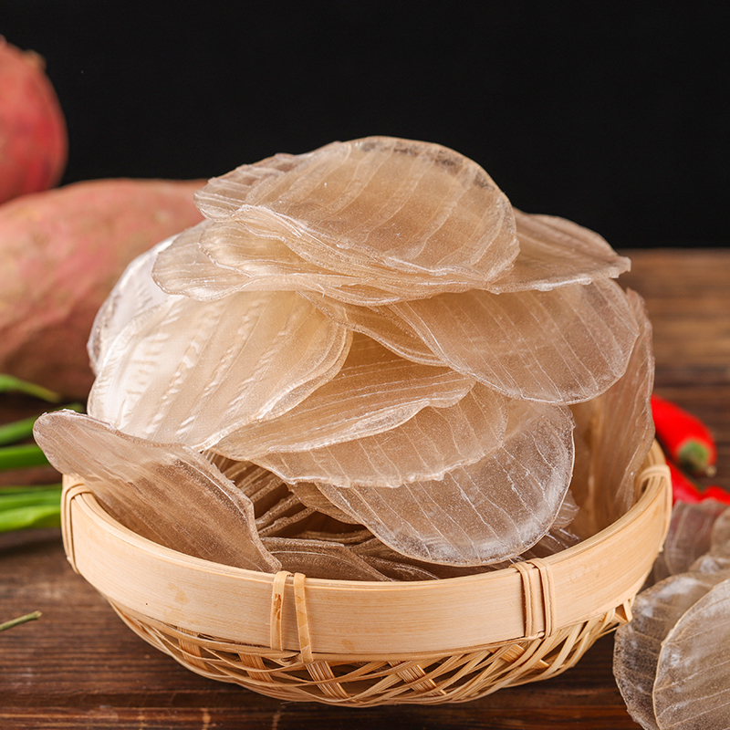 西云珍坊红薯粉皮地瓜粉河南特产农家小圆粉皮拉皮速食火锅食材凉拌