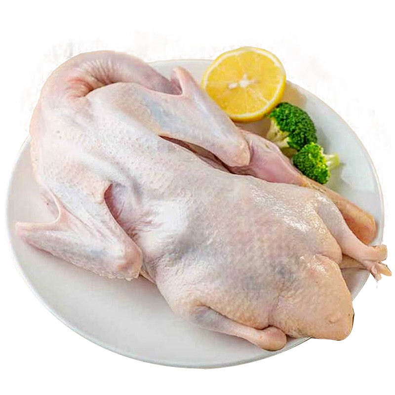 筱诺 农家散养大白鸭新鲜鸭肉 生鸭肉 生鲜 约2斤/只