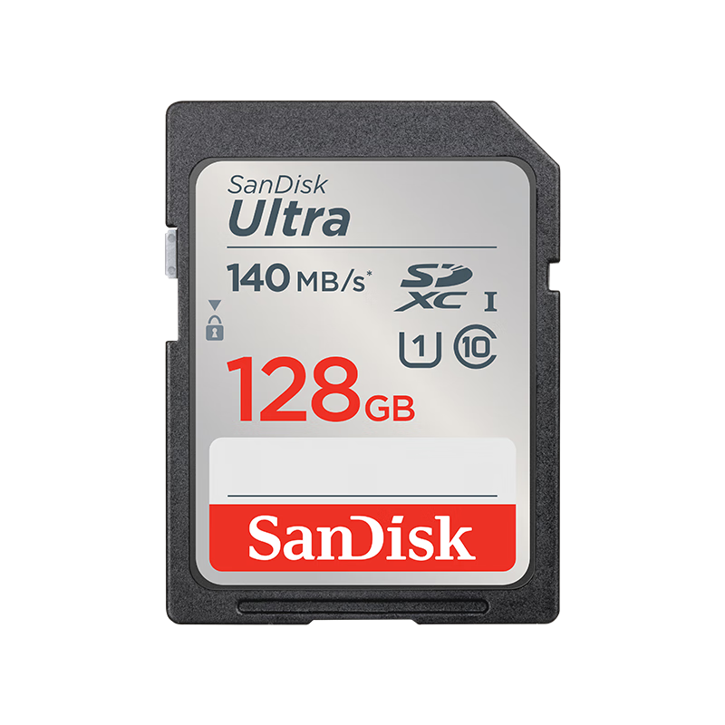 SanDisk 闪迪 至尊高速系列 Ultra SD存储卡 128GB（UHS-I、C10）