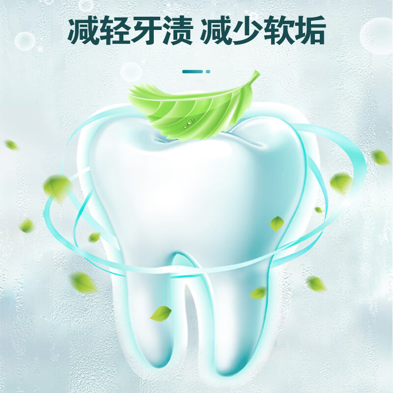 纳爱斯纳爱斯牙膏盐白鲜果冰菊 口气清新护龈固齿劲爽薄荷多效家庭牙膏 【搭配6支装】3支鲜果+3支盐白