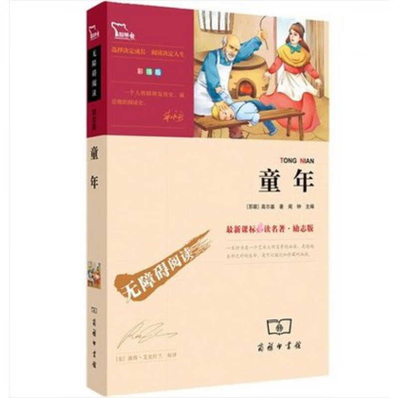 《童年》 高尔基(中小学 名著 无障碍阅读彩插励志版)