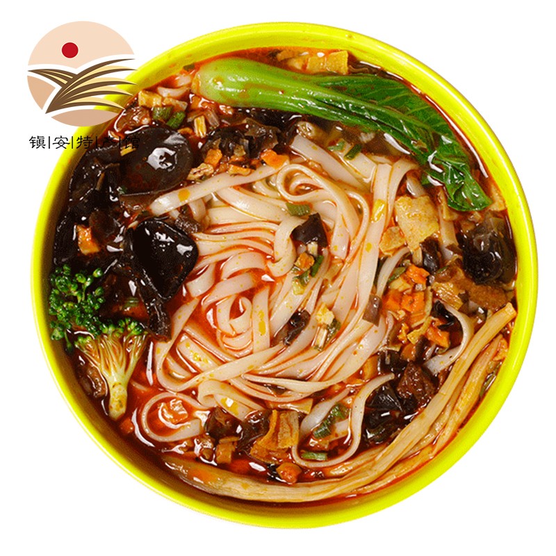 凤鸣岐香臊子面陕西宝鸡特产165gx4桶装免煮速泡即食方便泡面挂面岐山