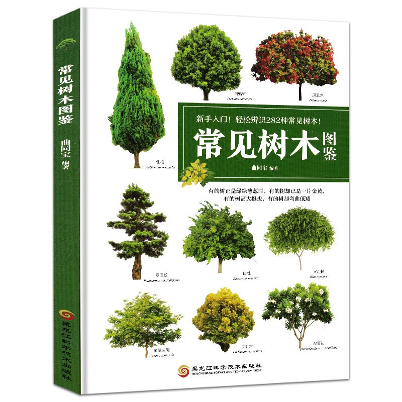 【正版】常见树木图鉴 园林绿化书籍花草树木图鉴大全