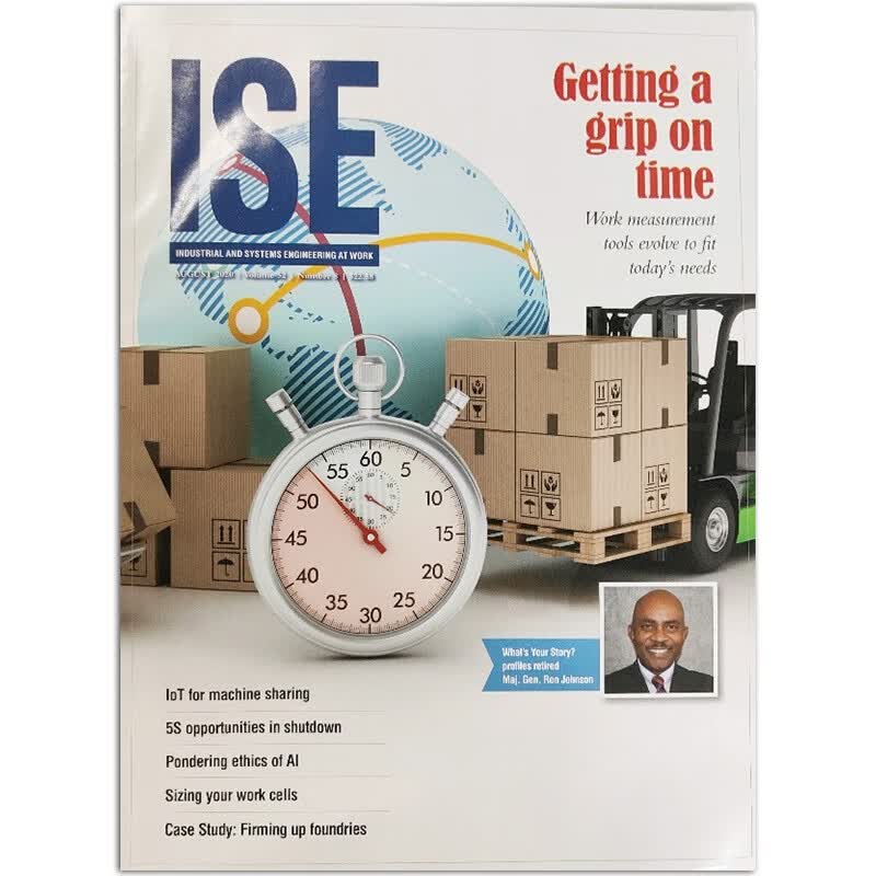 【单期可选】ISE 工业和系统工程杂志 2020年4/5/6/8/10/12月 美国工业工程应用 2020年8月刊