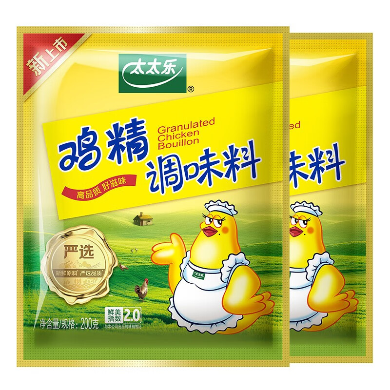 太太乐 太太乐严选鸡精200g*2袋