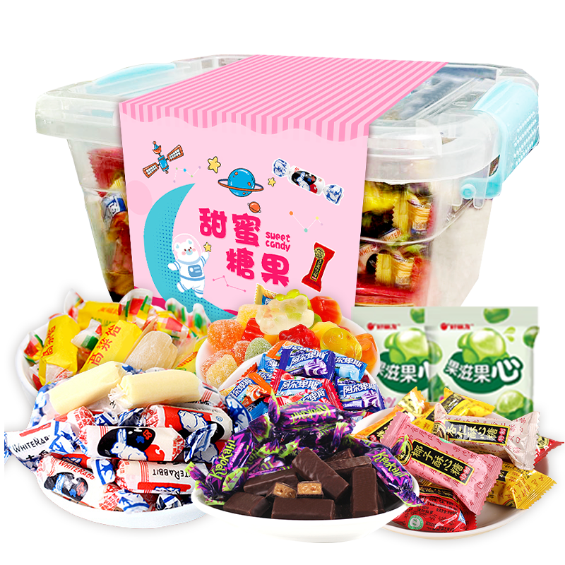 【徐福记糖果】礼盒装喜糖果1000g历史价格趋势及销量分析