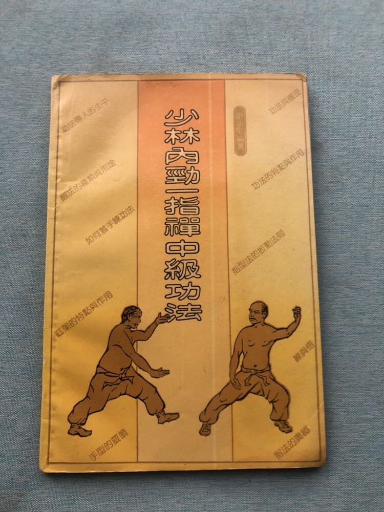 正版 少林内劲一指禅中级功法(初级功法,中级功法)