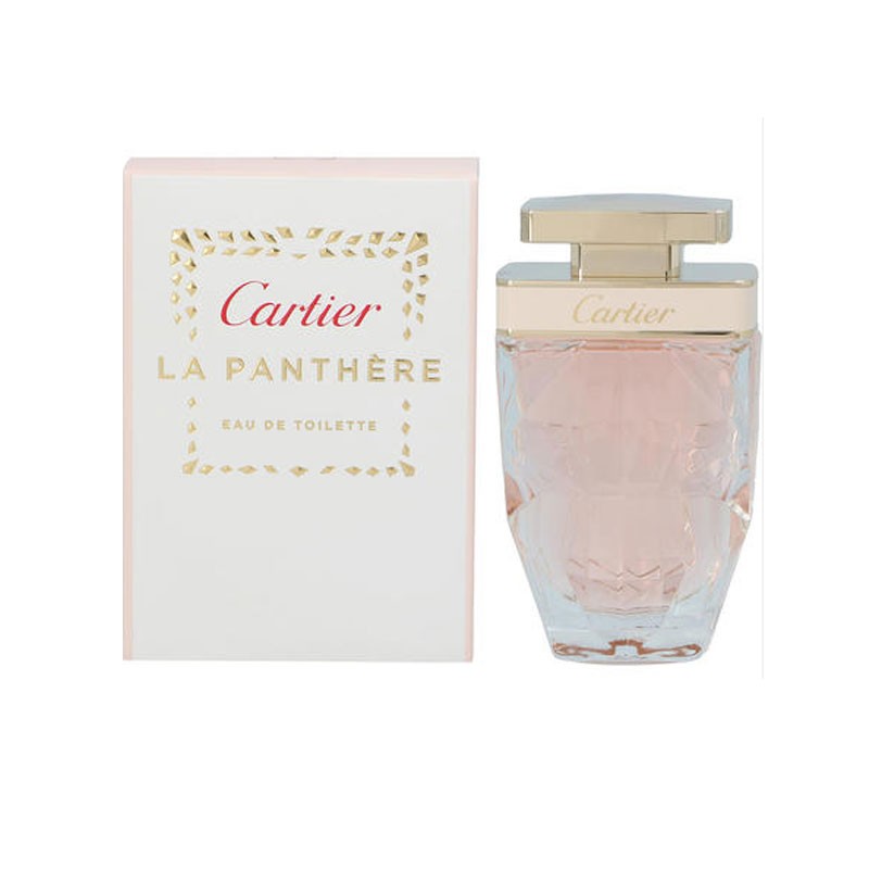 卡地亚(cartier) 女士香水 美洲豹女士淡香水 edt 50ml