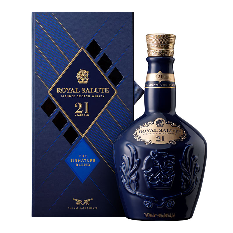 皇家礼炮（Royal Salute）洋酒 21年 苏格兰 威士忌 700mldamdegmq