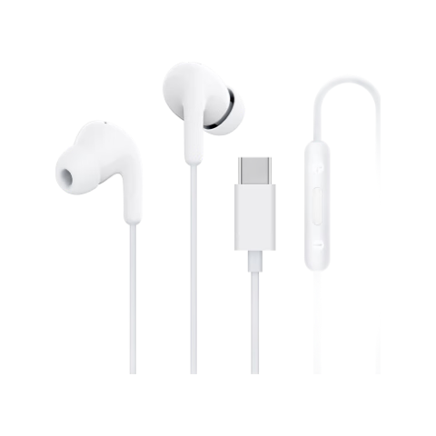 小米（MI）Type-C耳机 有线耳机 适用于小米华为荣耀OPPOvivo手机 PC电脑 苹果15及以上机型 白色