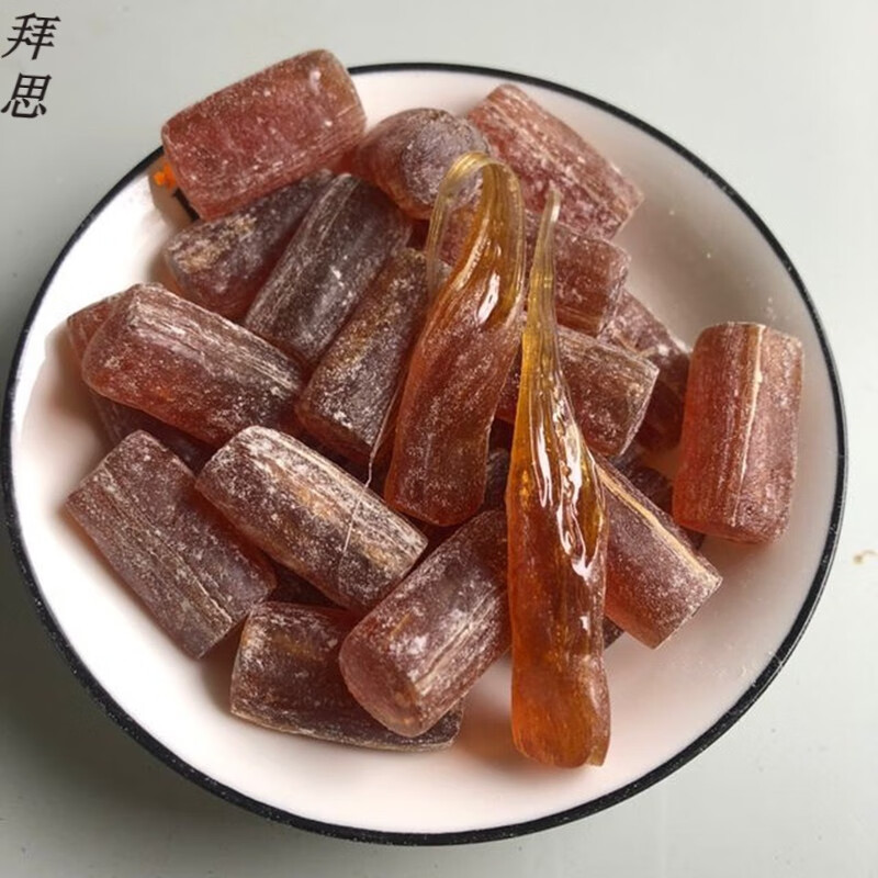 速缘乐麦芽糖手工农拔牙糖灶糖饴糖叮叮米原味怀旧500克零 原味