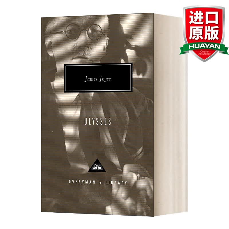 Ulysses 英文原版 尤利西斯 詹姆斯·乔伊斯 Everyman精装版 英文版 进口英语原版书籍
