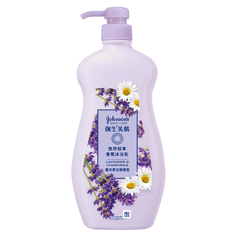 強生美肌 悠然舒緩沐浴乳（持久留香清爽沐浴露 沐浴液）720g
