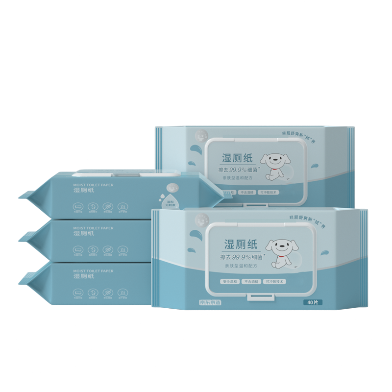 �������� ʪ��ֽ40Ƭ*5��( ��ֽʪ����ͥװ200Ƭ ���ʪֽ������ϸ�� 16.9Ԫ