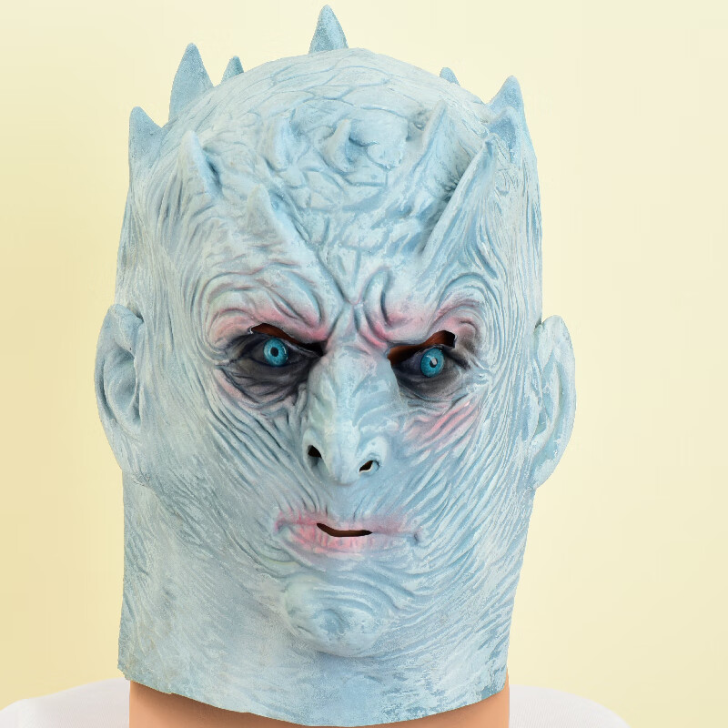 伊之助头套鬼灭之刃嘴平伊之助头套马头面具万圣节动漫角色cos聚会