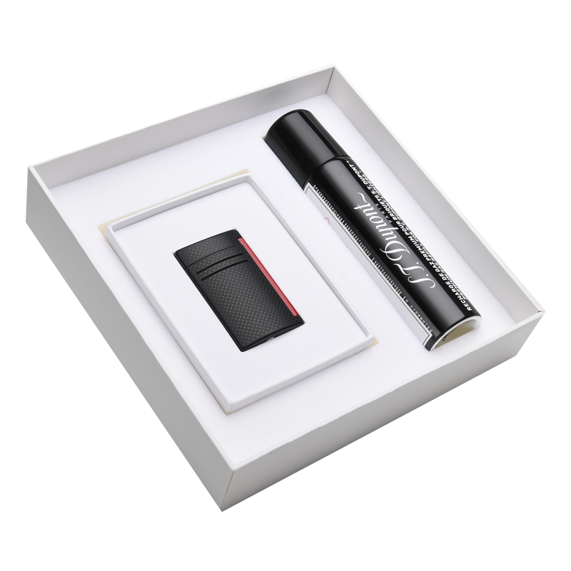 S.T.Dupont法国都彭打火机MAXIJET系列黑红波点20160N礼盒专属配件奢华优雅，价格走势稳定
