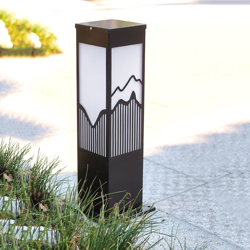 如朵 新中式草坪灯庭院灯户外防水草地灯家用室外别墅花园景观路灯 市