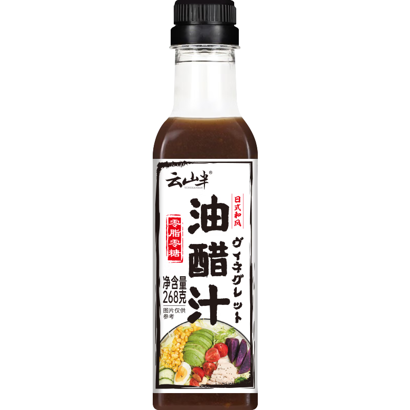 YUNSHANBAN 云山半 日式风味油醋汁 268g