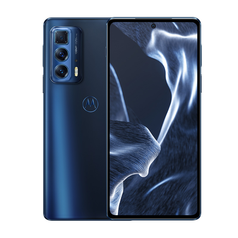 摩托罗拉 edge s pro 旗舰骁龙870 1亿像素 50X潜望式变焦 10亿色144Hz臻彩屏 轻薄5G手机 8GB+128GB 静夜思