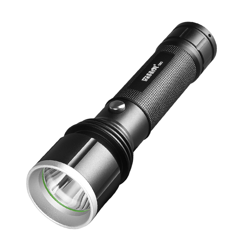 森林虎580强光手电筒户外家用便携防水量远射定焦led灯 slh-580官方