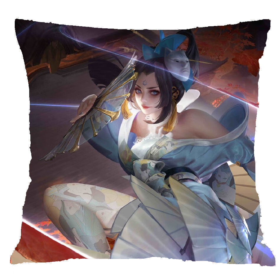 王者荣耀抱枕 王者荣耀抱枕李白诸葛亮英雄游戏周边貂蝉大圣卡通动漫