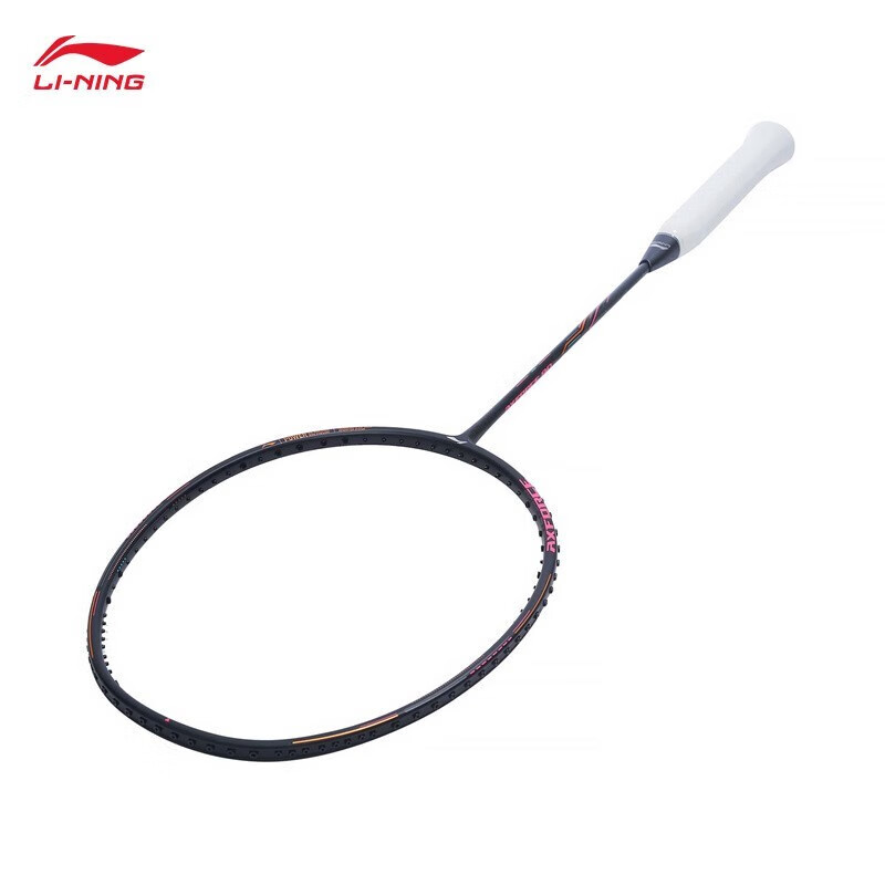 李宁（LI-NING）羽毛球拍单拍 超轻全碳素高端专业级进攻速度型比赛球拍雷霆80 雷霆80 黑金3U 【默认拉线空拍请备注】